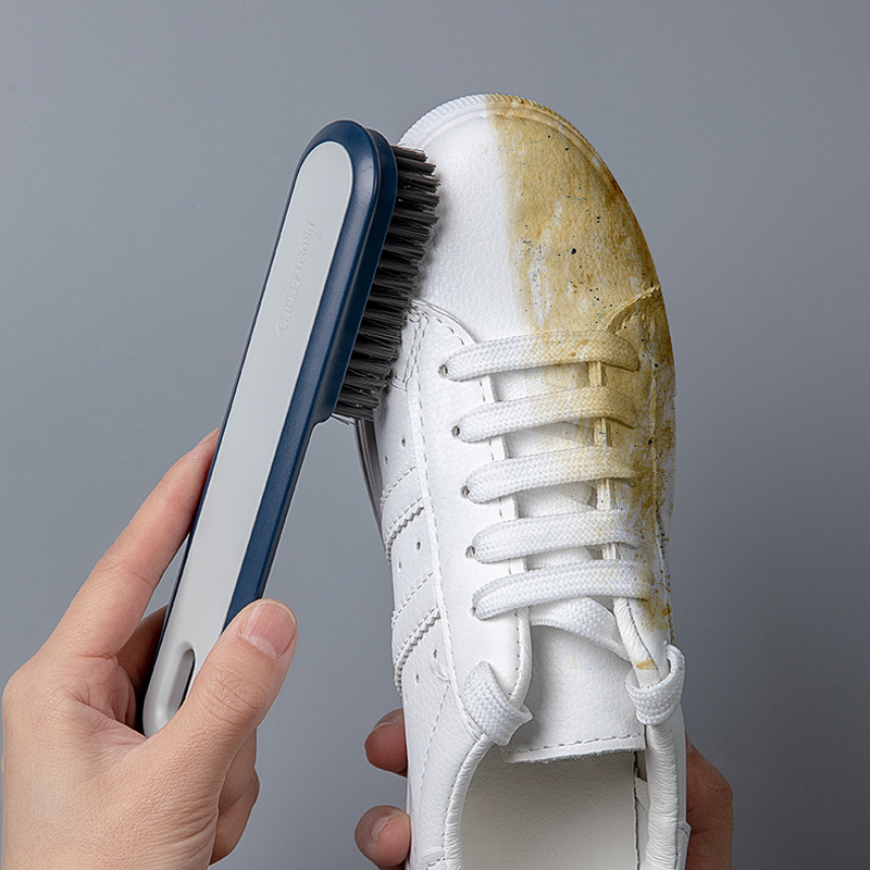 Shoe brush long handle soft brush shoe brush without wounding shoes household dorm student dedicated cleaning shoes washing brush
