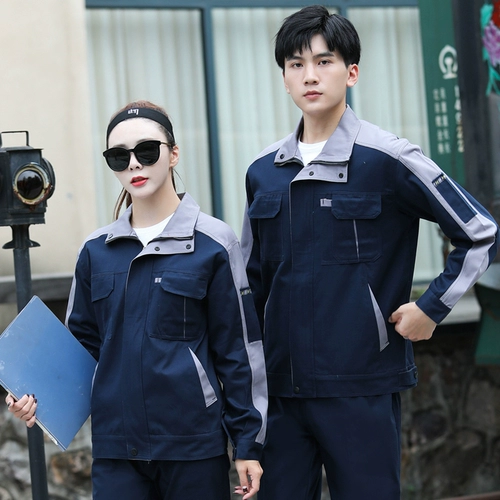 Хлопковая униформа медсестры, мужской износостойкий комбинезон, осенний лонгслив, увеличенная толщина, защита от ожогов