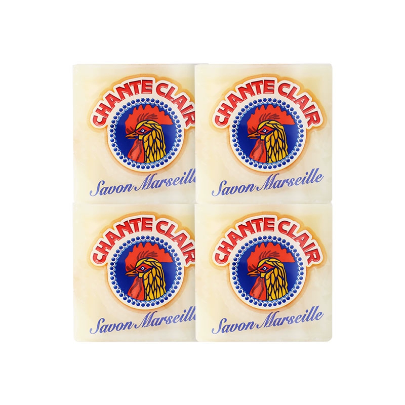 Dậu đầu xà phòng làm sạch Marseille 300g 4 miếng công thức xà phòng truyền thống của Ý, quần áo trẻ em có thể giặt được - Dịch vụ giặt ủi