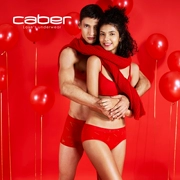 Caber / Calbury cặp đôi đồ lót màu đỏ đỏ năm sinh gợi cảm vòng eo nữ tam giác hộp quà tặng nam