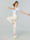 2024 New Yoga Top with Chest Pads, Beautiful Back, Sports Fitness Short-Sleeve, Sexy Backless, Summer Thin Quick-Drying