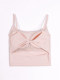 2025 New Style Ice-Feel Integrated Fixed Cup Yoga Tank Top with Chest Pads, Beautiful Back Design, Suitable for Fitness and Sports for Women