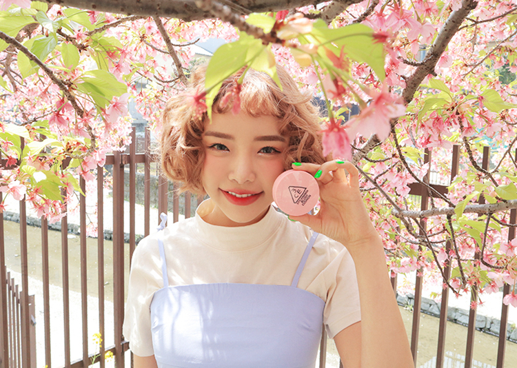 Spot Korea Chính hãng 3ce New Air Cushion Blush Moisturising Juice Moisturising Màu nude trang điểm Sửa chữa rouge phấn má hồng mac