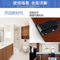 FURNITURE MAGNETIC TOUCH DOOR SUCTION DRAWER WARDROBE DOOR PANEL CONCEALED DOOR REBOUND DEVICE POWERFUL PRESS-TO-PRESS SELF-PLAY