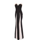 Sexy dress 2020 new night show evening dress long nightclub women's low-cut temperament suspender long skirt is thin