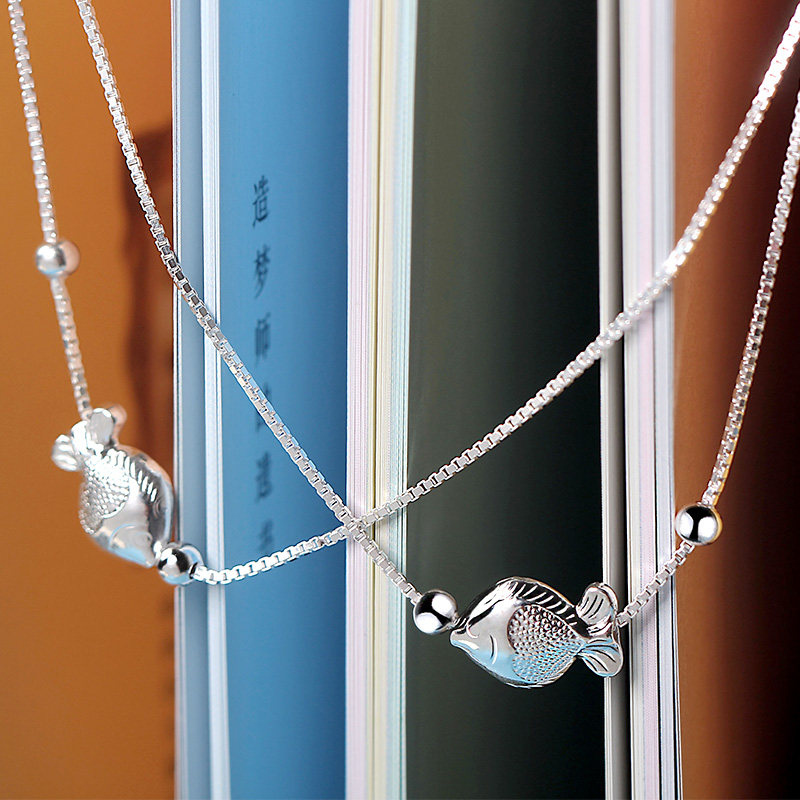 Bracelet de cheville Femme en Argenterie - Ref 3103987 Image 3