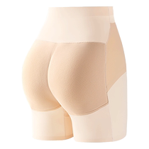 Powerful butt-lifting and tummy-tightening underwear for women in the summer thin fake butt pads and buttock artifact natural style seamless safety pants