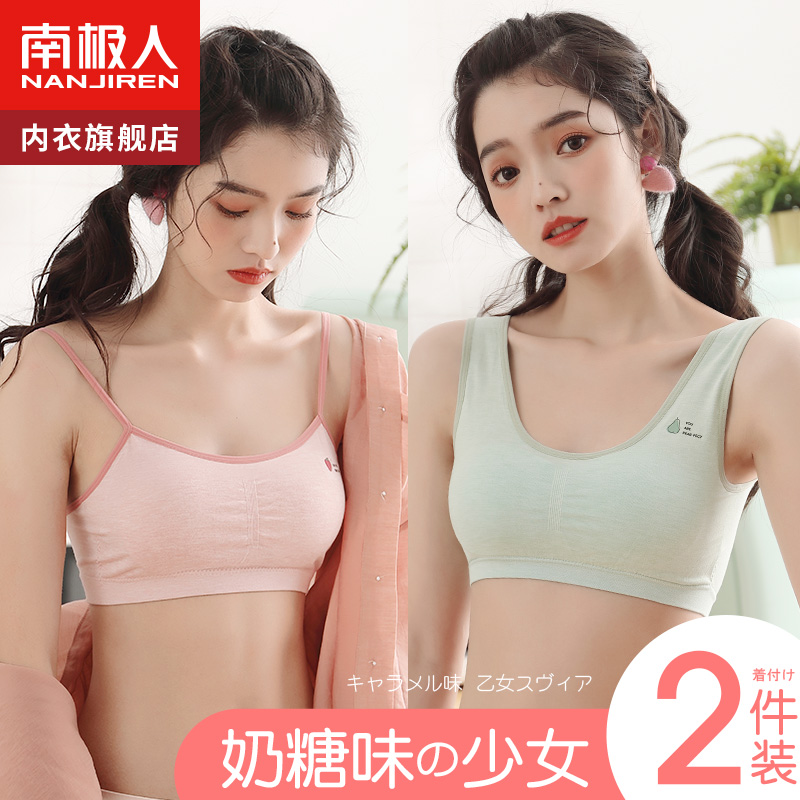 Developing adolescent girl middle school high school girl underwear bra wear girl in the bra summer
