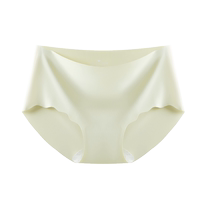 Antarctic Ice Silk Seamless Underwear Womens Summer Thin Shorts Pure Cotton Antibacterial Crotch Girls Triangle Bottoms