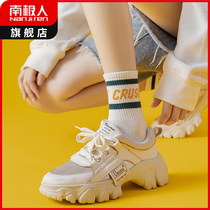 White socks Ladys cute Japanese mid-tube socks spring and autumn winter thin cotton socks ins tide sports stockings jk