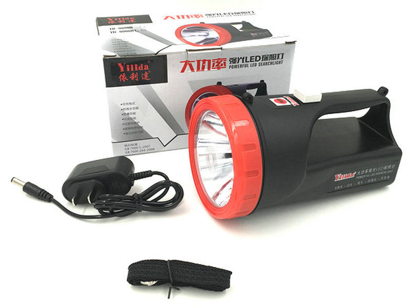 Ellida powerful searchlight LED charged ultra-bright far light flashlights YD-9000B