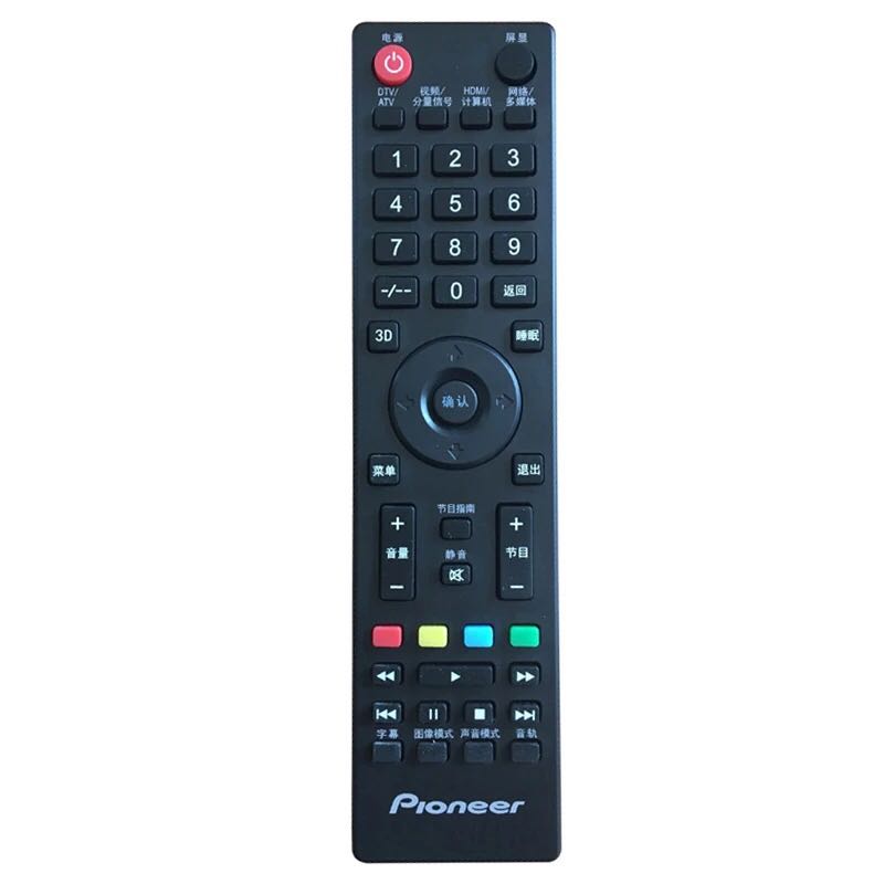 Pioneer LCD TV LED-32E760 LED-32B501V LED-32B800 49B600 remote control