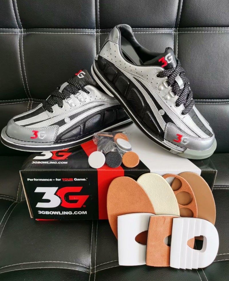 New Rubowling Supplies USA 3G Original Loaded Kangaroo Brands Professional Bowling Shoes 2021 New Grey
