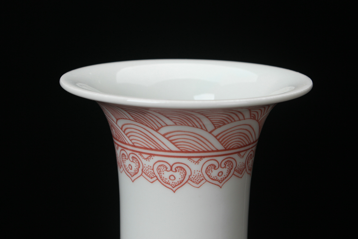 Jingdezhen ceramic vases, antique hand - made the design youligong tangled branches in the Ming and the qing dynasties classical household handicraft furnishing articles