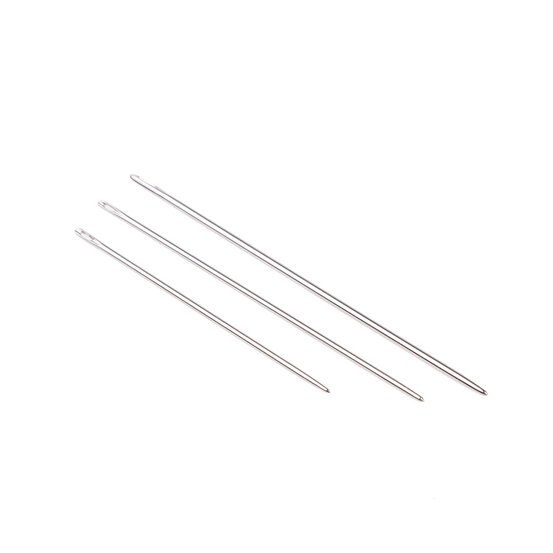 Handmade leather leather round head handmade leather needle for hand - made leather needle for pellet - sized three specifications