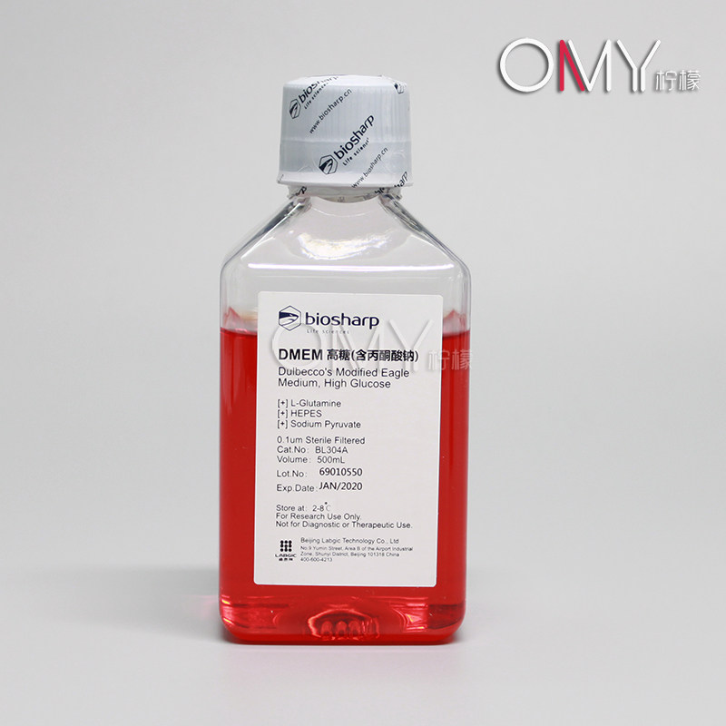 biosharp BL304A DMEM 高糖（含丙酮酸钠）500ml