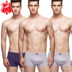 3 mens quần lót Mordale đàn hồi phẳng góc quần U-shirt mens thể thao cỡ lớn mỏng bốn-góc quần short đầu mùa hè. 