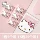 Túi đựng rác ô tô Hellokitty Dụng cụ vệ sinh ô tô Thùng đựng rác dùng một lần sàn 5d