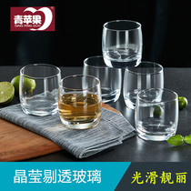 Thickened lead-free glass 6 beer mugs heat-resistant water cups fruit juice cups milk cups glass teacups drinking cups