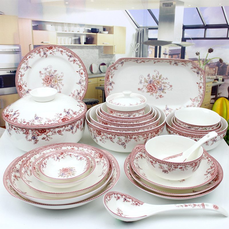 Both the people 's livelihood industry tableware romantic amorous feelings of bulk, dishes at 18 FanPan soup bowl bowl dish bowl