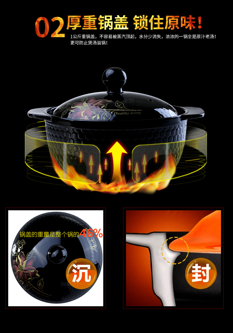 Ya cheng DE golf ceramic casserole porcelain clay pot casserole crystal color 濨 source ceramics simmering porcelain pot simmering stew