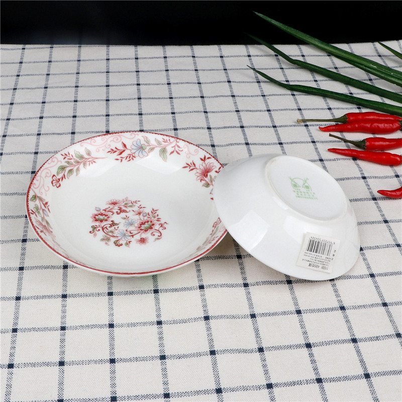 Both the people 's livelihood industry 11039 romantic flower vine han dish to eat dish to eat dumpling dumpling small small disc 4 "5"