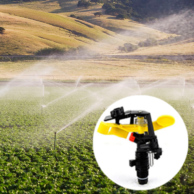Adjustable rocker nozzle 360 degrees Automatic rotating lawn fruit tree Spray Sprinkler Irrigation Agricultural Greenhouse Vegetable Spray Head