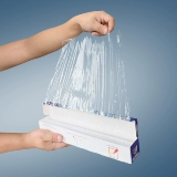 PE Food Plastic Plateed Box с 50 -метровым скользящим ножом, домашние новые ингредиенты, микроволновый холодильник для похудения.