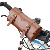 Mountain bike bag retro head bag folding bike electric scooter hanging bag head bag riding bag equipment