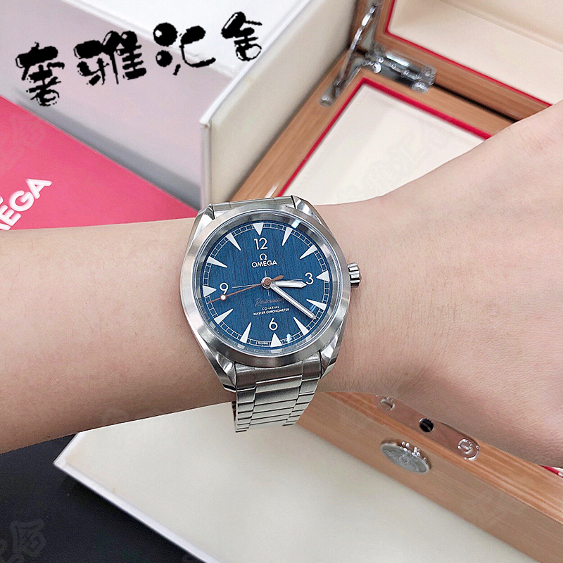 New Model Box and Certificate 98% New Omega Watch 40mm Seamaster Ironmaster Automatic Mechanical Men's Watch 220.10.40