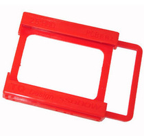 2 5 inch to 3 5 inch hard disk rack 2 5 Turn 3 5 SSd solid state drive notebook red plastic bracket