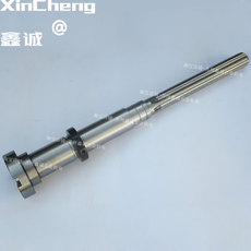 Шпиндель 5号6号炮塔铣床nt40主轴总成旭正机头配件花键轴精密轴承加长轴心