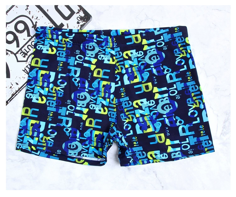 Quần bơi nam, quần short boxer, thời trang, đồ bơi nhanh khô, bé trai, XL lỏng, đồ bơi, suối nước nóng, đi biển