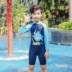 Áo tắm cho trẻ em bé trai Xiêm Trẻ em áo tắm dài tay dễ thương Đồ bơi cho trẻ sơ sinh - Bộ đồ bơi của Kid áo tắm trẻ con Bộ đồ bơi của Kid