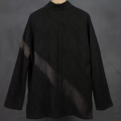 Демисезонное ханьфу, куртка, мужской этнический трендовый кардиган, китайский стиль, из хлопка и льна