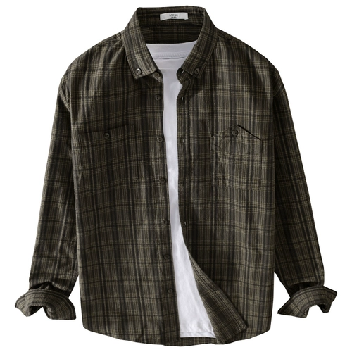 Весенняя японская ретро мужская модная рубашка для отдыха