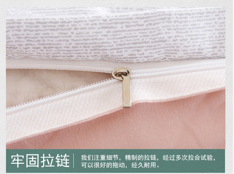 Bộ đồ giường cotton cotton bốn mảnh mùa xuân và mùa hè chăn ga cao cấp
