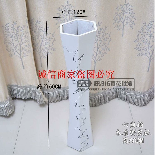 Châu Âu hiện đại phòng khách hoa khô sàn gỗ bình hoa lớn bình hoa sắp xếp sàn bình - Vase / Bồn hoa & Kệ