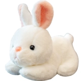 Милая реалистичная кукла, талисман, плюшевый кролик, игрушка, белый кролик, год кролика, талисман года, подарок на день рождения
