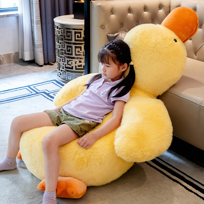 Cute Yellow Duck Plush Toy, Oversized Duck Doll, Sleeping Hug Plush Toy, Birthday Gift for Girls