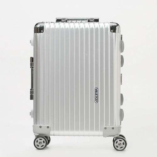 Чемодан, металлическая сумка, универсальная коробка подходит для мужчин и женщин, популярно в интернете, алюминиево-магниевый сплав