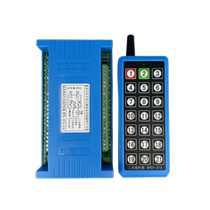 Two-way 21-way wireless remote control switch anti-interference remote control 12V-24V wide voltage multiple simultaneous inching