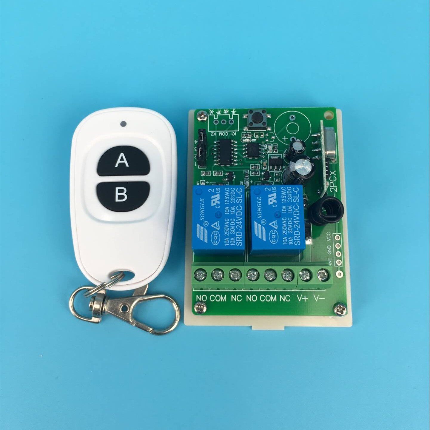 AP Direct direct wireless remote control switch 12V Access control Lamp solenoid valve exhibition hall motor motor remote control 86 Type