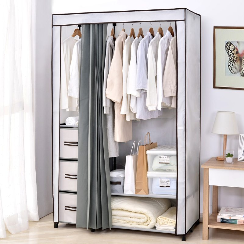 Simple Wardrobe Closet Cloth Reinforcement Thickening Single Cloth