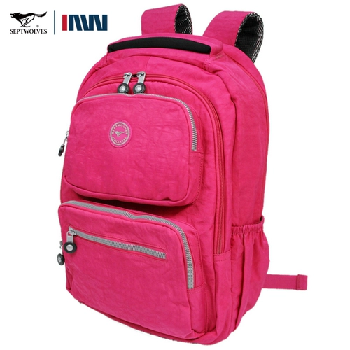 Septwolves, рюкзак для путешествий, модная вместительная и большая сумка для путешествий, ранец, для средней школы