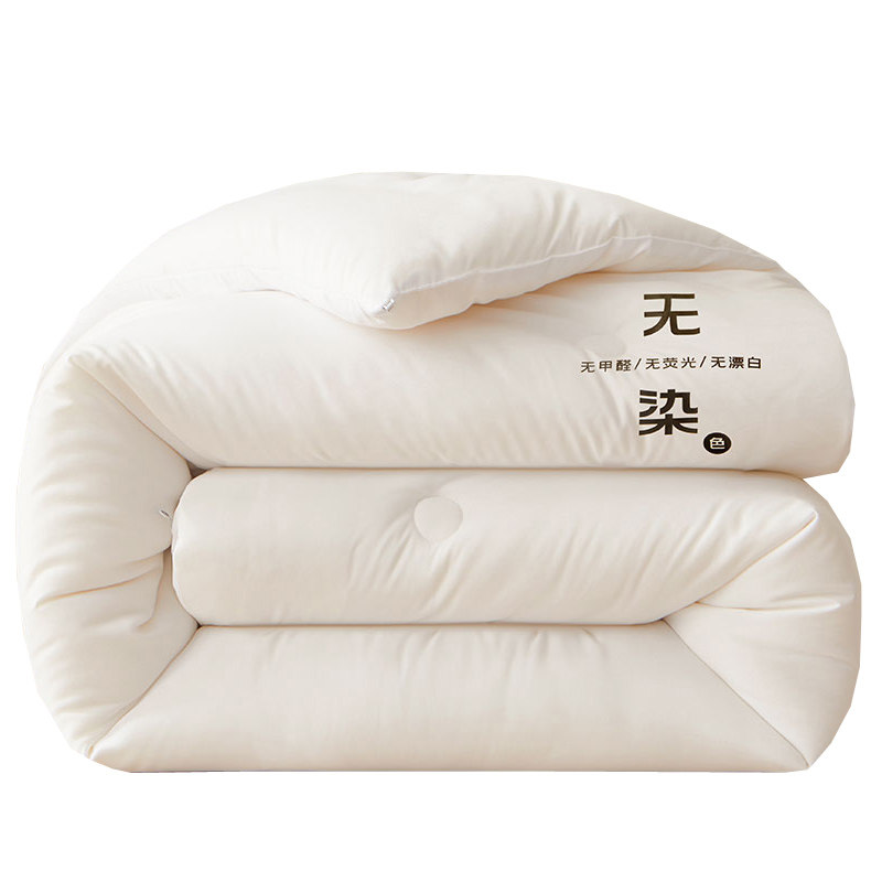 Class a Soybean Fiber Quilt, Winter Quilt, Thickened Warm Quilt for Spring and Autumn, Dormitory Single Student Bedding, Quilt Core