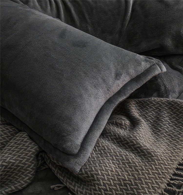 Milk Velvet Quilt Set, Complete Set of Coral Velvet Quilt Core and Cover, Integrated Cotton Quilt, Winter Quilt, Thickened and Warm Bedding