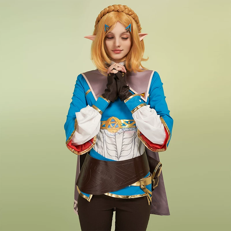Dimensional Radio The Legend of Zelda Kingdom of Tears Link Zelda Princess cosplay game anime costume