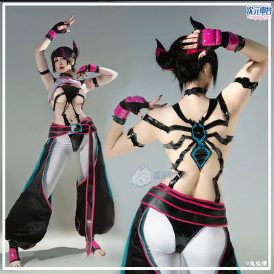 taobao agent Dimension Radio Street Fighter 6 Crazy Beauty Han Shi Li Cosplay Game Anime Costume Woman