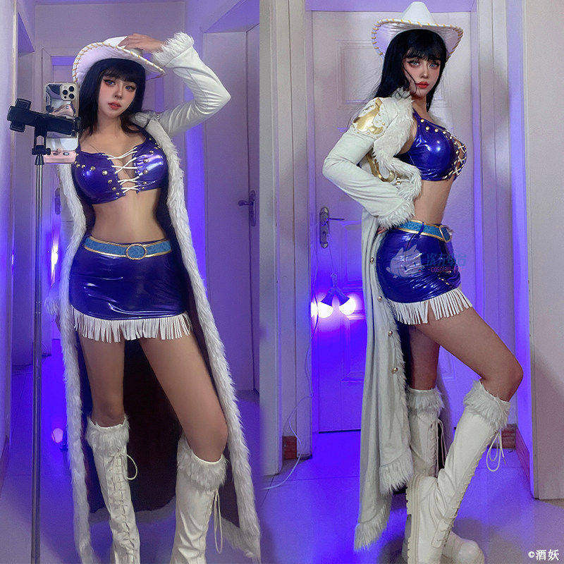 Dimensional Radio One Piece Cosplay Costume Nico Robin Figure Fan Cosplay Women's Clothing Game Anime Full Set